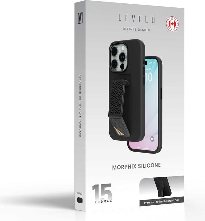 Produktbild LevelOne Morphix Silicone Case - iPhone 15 (Apple iPhone 15)
