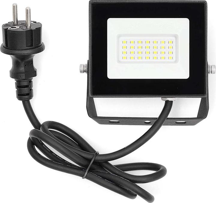 Image du produit Nedis Projecteur à LED - 4000 K - flux lumineux nominal : 1620 lm - 20 kWh - IP65-1.00 m - Classe (1620 lm, IP65)