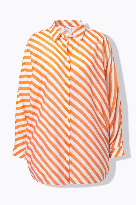 Immagine prodotto Studio Untold Camicia leggermente velata con righe e maniche a pipistrello (50)