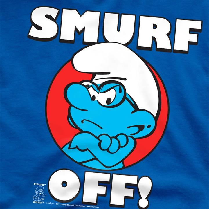 Immagine prodotto The Smurfs Off! TShirt Ringgesponnene Baumwolle (3XL)