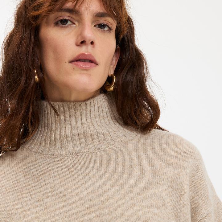 Actual product image La Redoute Collections Rollkragenpullover aus Wolle (XL)