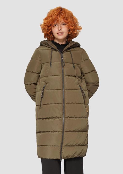 Produktbild S.Oliver Outdoor-Mantel Gesteppter Mantel mit Kapuze