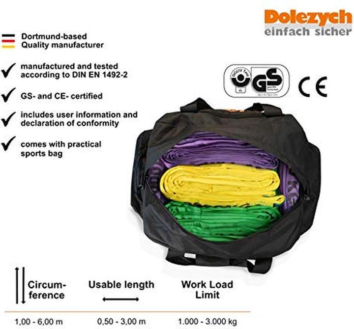 Actual product image Dolezych Round sling set