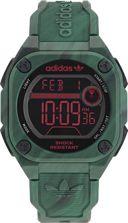 Adidas Unisex-Uhr AOST23573 (Ø 45 mm) (Montre de sport, 45 mm)
