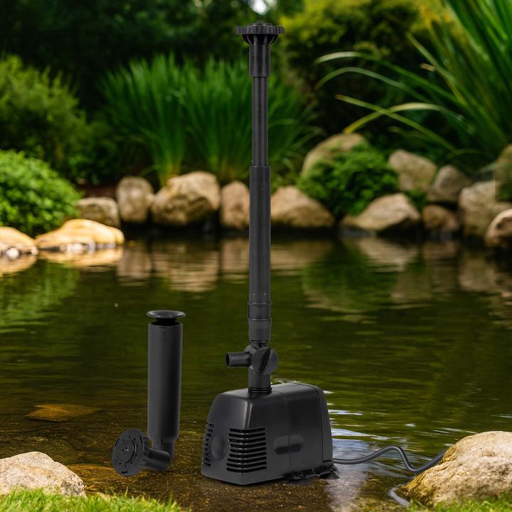 Produktbild SunSun HJ-943 ECO Teichpumpe 800 l/h 16 W Springbrunnenpumpe Aquariumpumpe