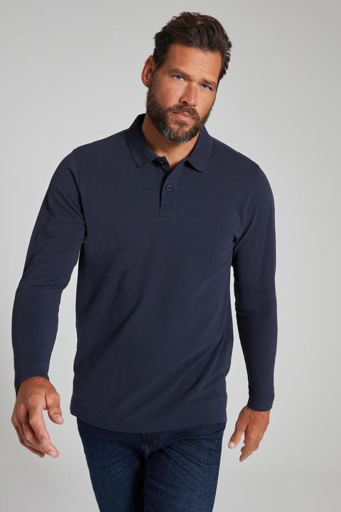 Produktbild JP1880 Poloshirt, Basic, Langarm, Piqué (XL)