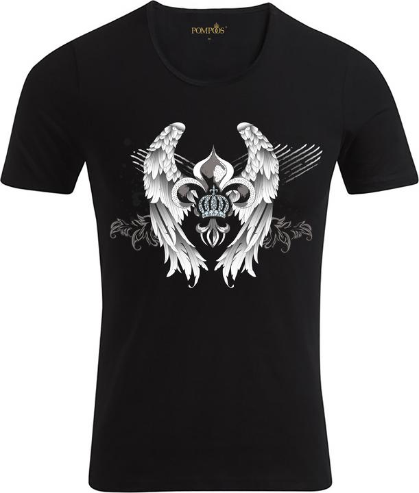 Produktbild Pompöös T-Shirt Herren "Wings" - limited Edition T-Shirt Herren - Grösse S (S)