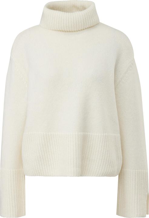 Produktbild Comma Strickpullover Strickpullover mit breiter Rippblende (40)
