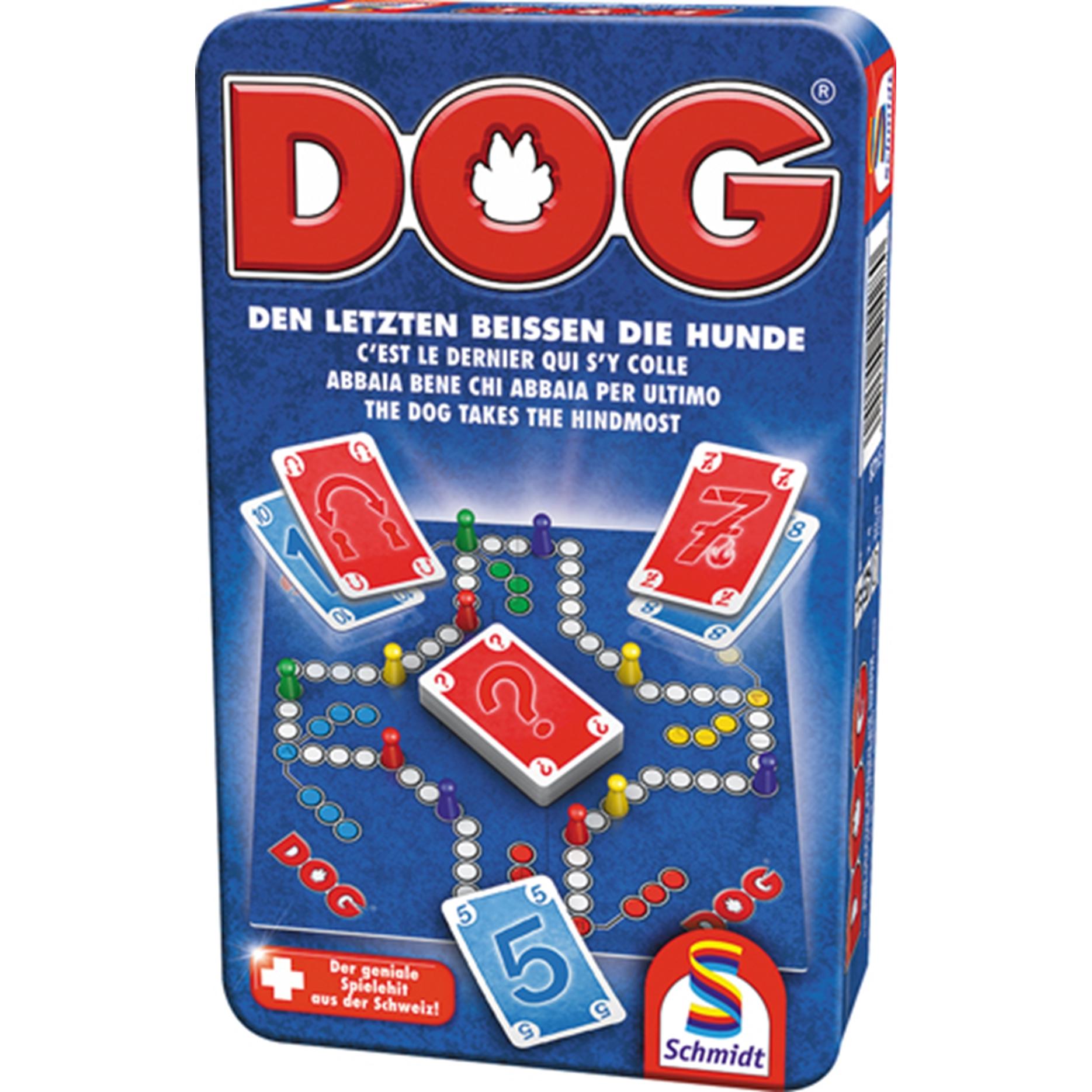 Schmidt Spiele DOG Bring-Mich-Mit-Spiele in der Metalldose (Deutsch)
