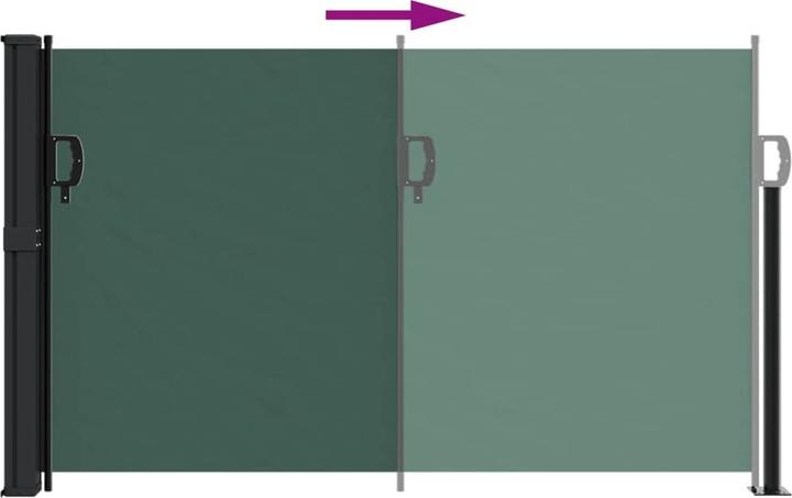 Produktbild vidaXL Seitenmarkise Ausziehbar (1.17 m)