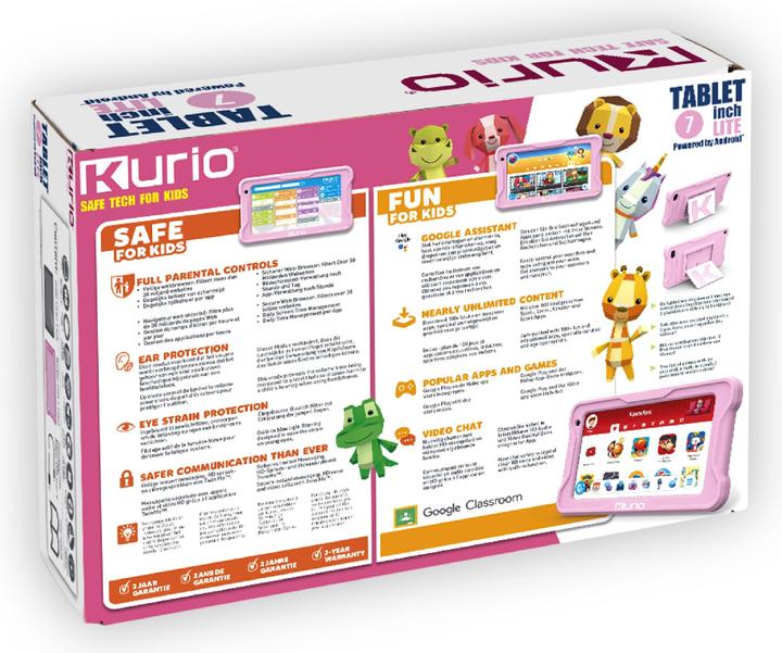 Immagine prodotto Kurio Tablet Lite (7", 32 GB, Pink)