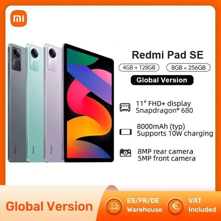 Productafbeelding Xiaomi Redmi Pad SE (Alleen WLAN, 11", 128 GB, Grafietgrijs)