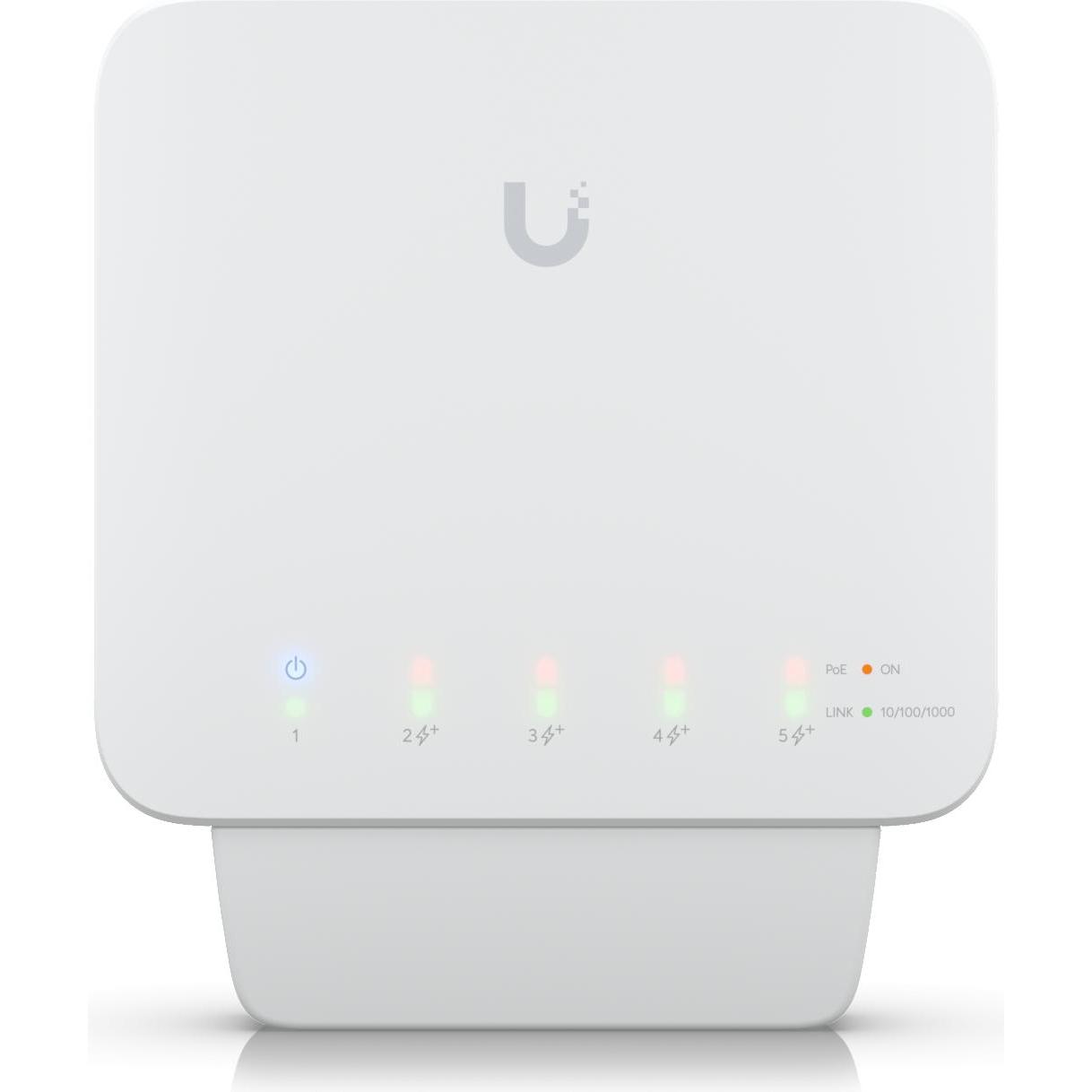 Ubiquiti UniFi Switch Flex / 1x POE++-In / 4x POE+-Out /up to15W per Port* / PoE / USW-Flex-3 (5 Ports), Netzwerk Switch