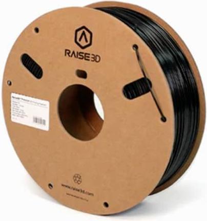 Image du produit Raise3D Filament Premium PC Black 1kg 1.75mm (Carbone, 1.75 mm, 1000 g, Noir)
