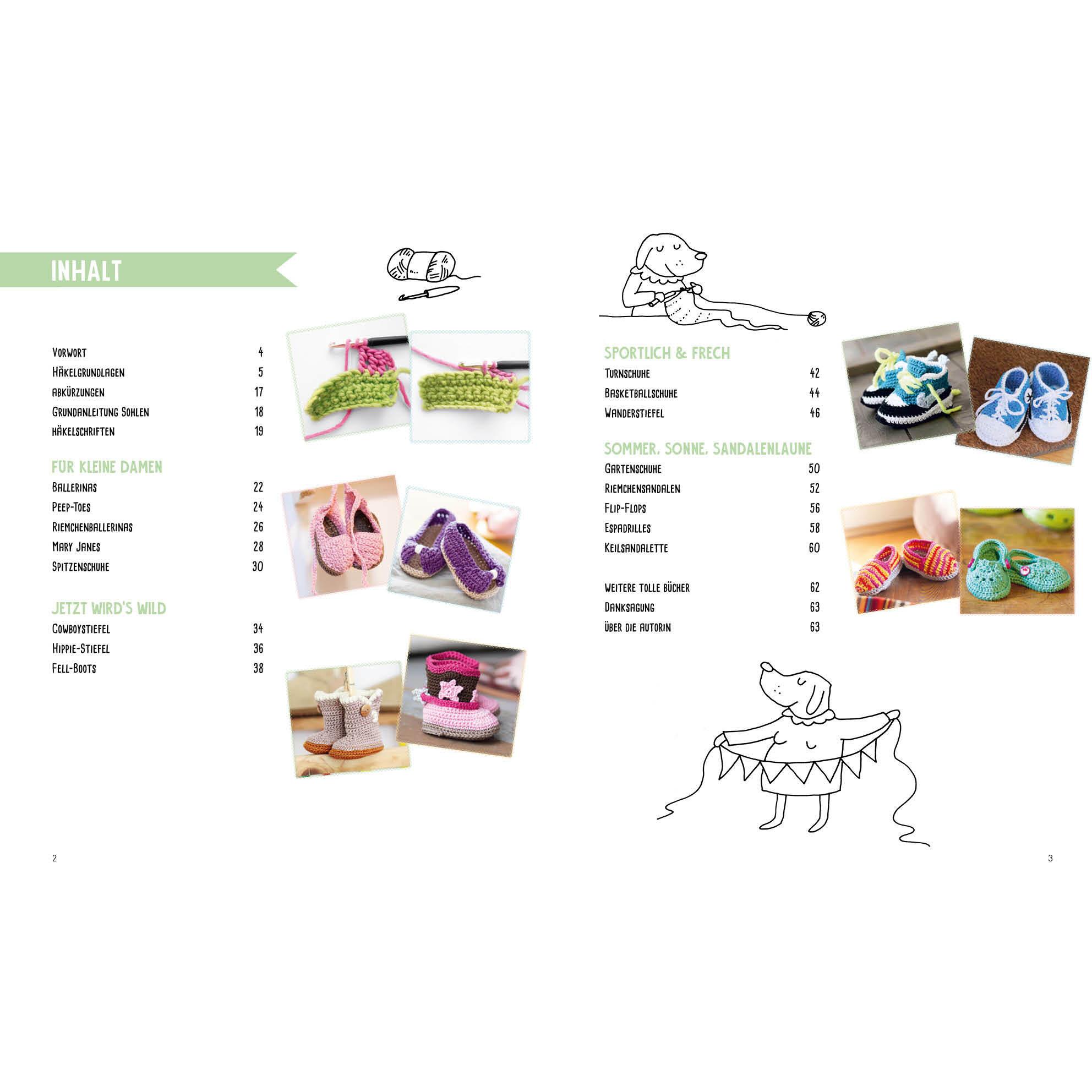 Thumbnail - Hej. Babyschühchen häkeln, Ratgeber von Lucia Förthmann