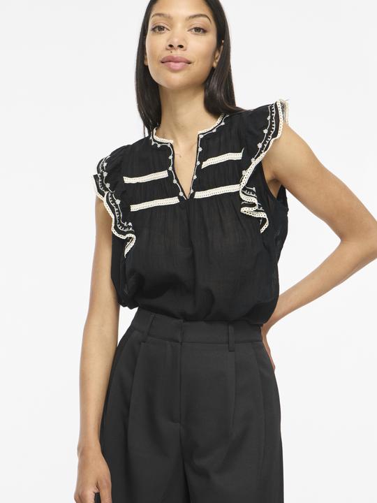 Produktbild Vila VOJORANA Split Neck Top (44)