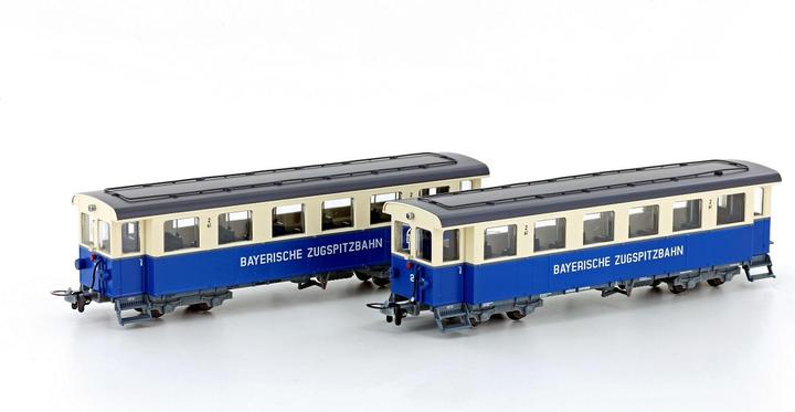 Actual product image Hobbytrain Zugspitzbahn set of 2 passenger cars, Ep.V, H0 (Track H0)