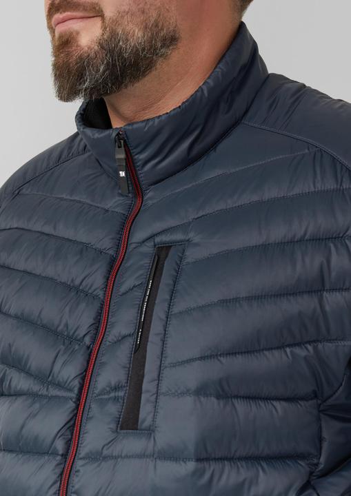 Produktbild S.Oliver Outdoor-Jacke Leichte Steppjacke mit sportiven Kontrastdetails | 360° Circular Vision (5XL)