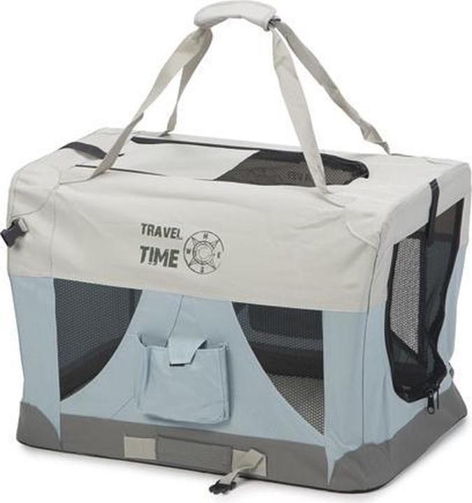 Beeztees BZ NYLONBOX TRAVEL TIME 60X42X (Hund, Atmungsaktiv, Faltbar)