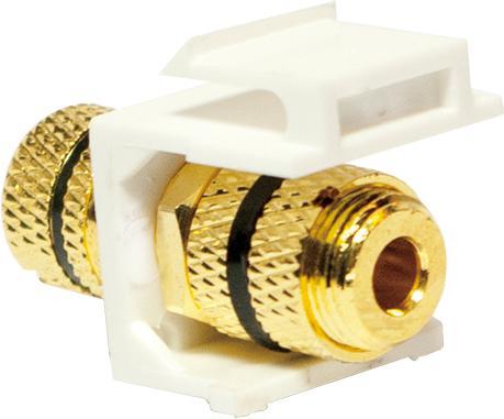 Actual product image LogiLink Keystone connector pole terminal threaded socket black