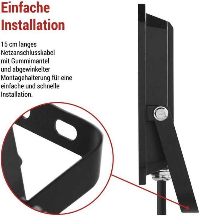 Produktbild Emos LED reflektor SIMPO 50 W neutralweiss (5000 lm)