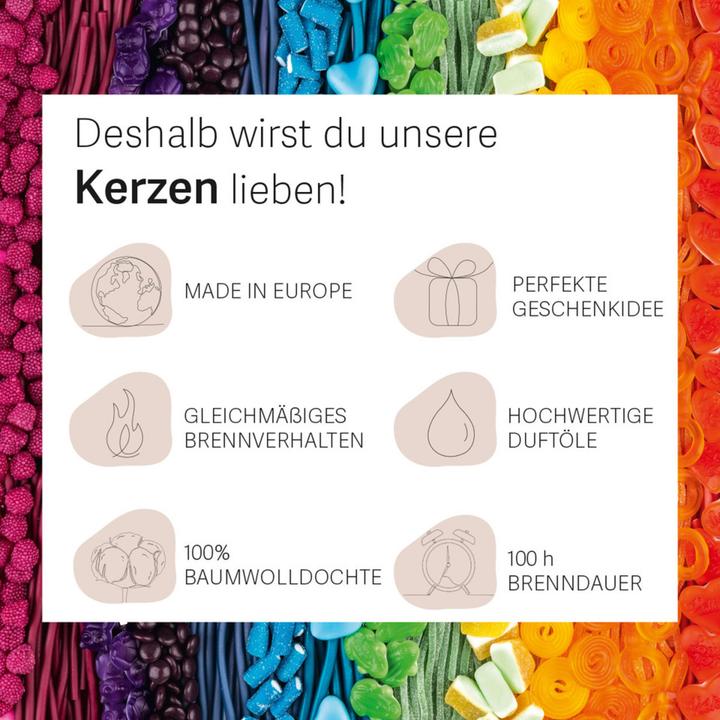 Produktbild Haribo Fragrance and Style GmbH Duftkerze ™ (510 g)
