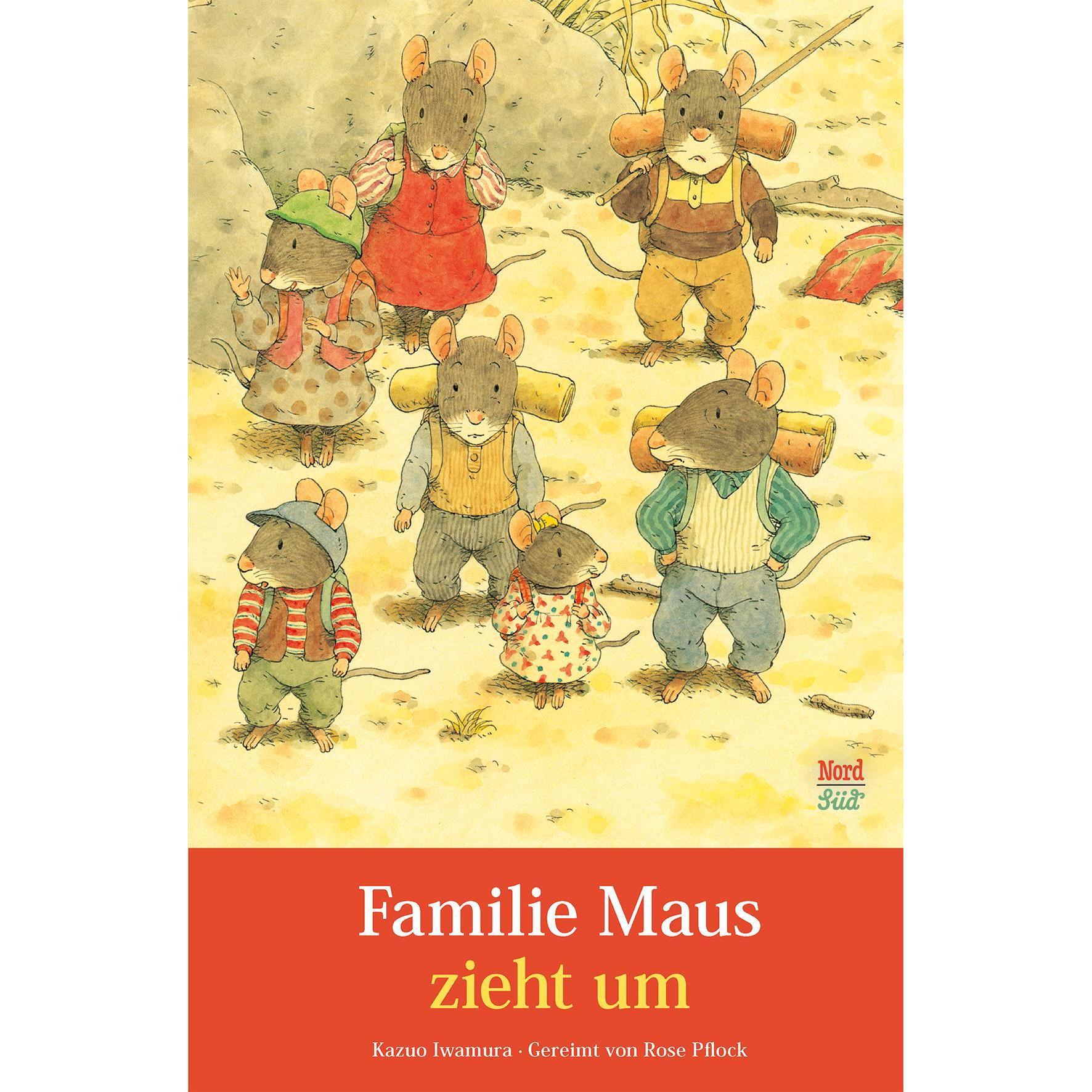 Familie Maus zieht um, Kinderbücher von Kazuo Iwamura