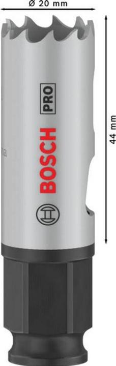 Produktbild Bosch Professional Zubehör PRO Multi Material PC Plus Lochsäge, 20 mm (20 Millimeter)