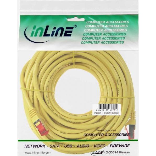 Thumbnail - InLine Patchkabel (S/FTP, CAT6, 25 m), Netzwerkkabel