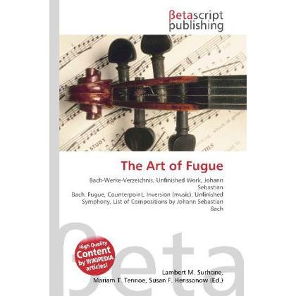 The Art of Fugue, Fachbücher