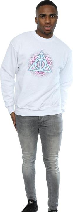 Image du produit - Sweat NEON DEATHLY HALLOWS - Homme (3XL)