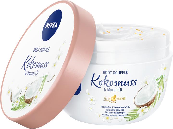Actual product image NIVEA Body Soufflé Kokosnuss & Monoi Öl (Body butter, 200 ml)