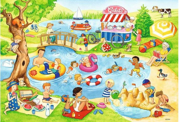 Produktbild Ravensburger Freizeit am See (24 Teile)