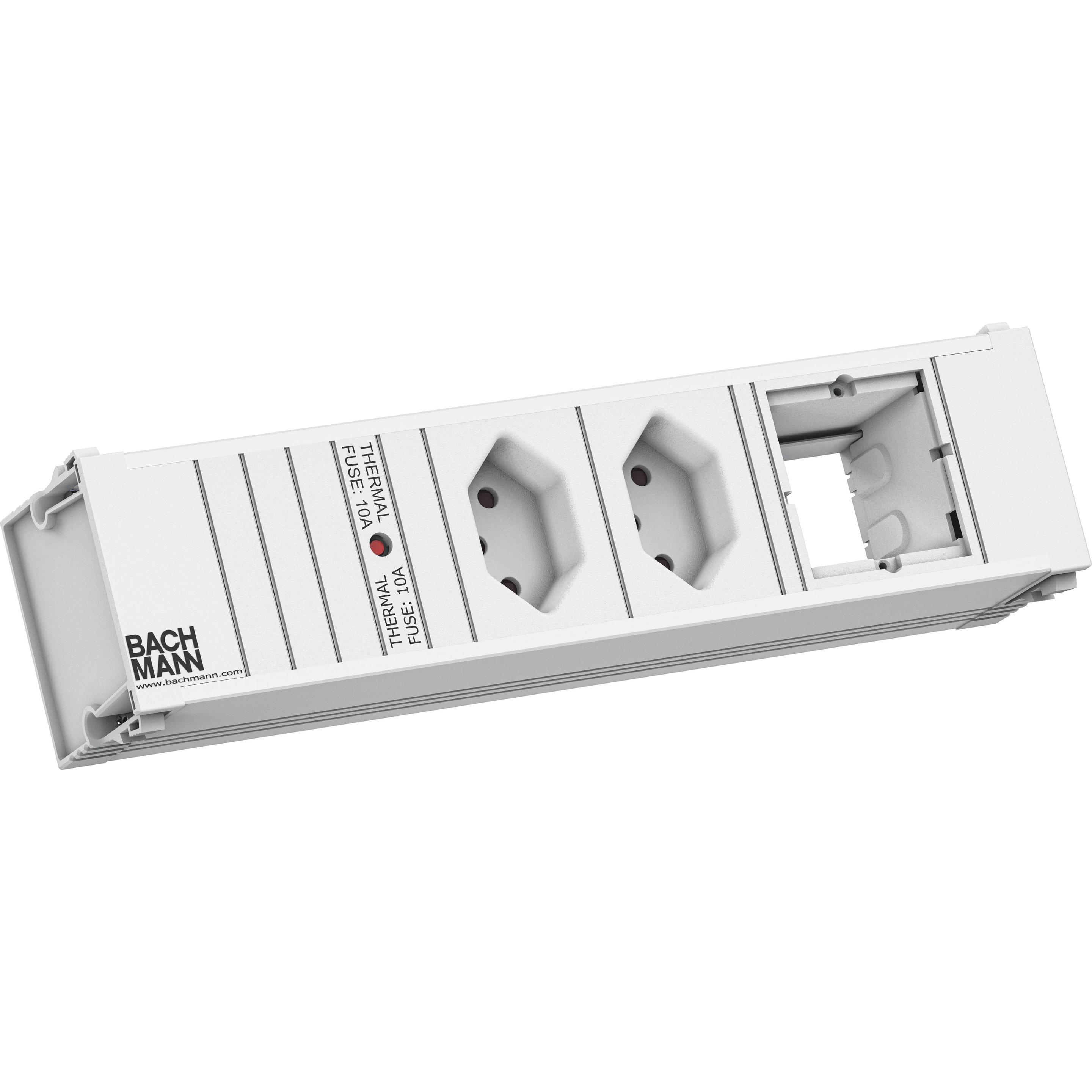 Bachmann, Steckdosenleiste, BACH Steckdosenleiste (2 x, Typ 13, 0.20 m)