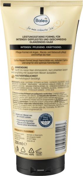 Produktbild dm BaleaProfessional Spülung Oil Repair Intensiv