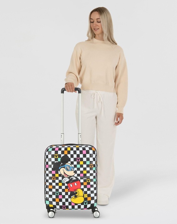Actual product image American Tourister WAVEBREAKER DISNEY Spinner (36 l, Hand luggage (up to 50 litres))