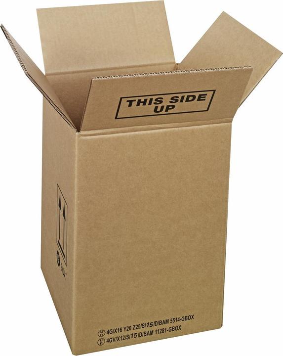 Produktbild Breuer Gefahrgutkarton UN-Verpackung G-Box 4G/X16 Y20 Z25 4GV/X, 250 x 250 x 360 mm