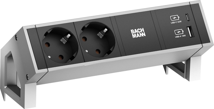 Bachmann DESK2 (3 x, CEE 7/3, 0.20 m)