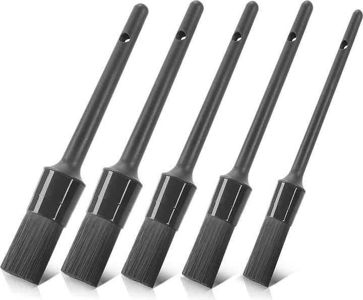 Stahlwerk Auto Reinigungsbürsten 5er Set Autopflege Pinsel Detailing Bürsten