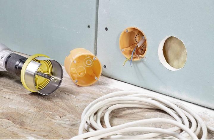 Produktbild kwb Lochsäge 2875/Tiefe 30/ 5 Kränze (50 mm, 68 mm, 35 mm, 28 mm, 75 mm)