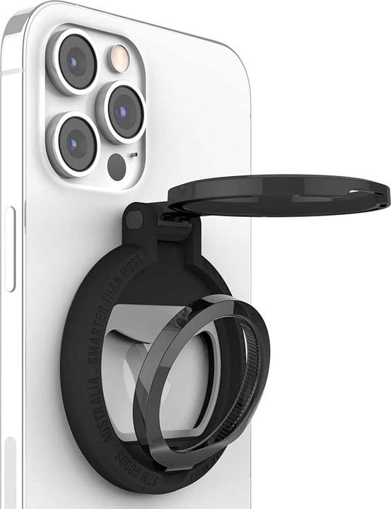 Actual product image STM MagLoop, Kickstand, Black, ABS, Silicone, Apple, iPhone, 90 mm
