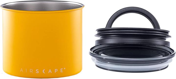 Produktbild Airscape Edelstahl-Aromabehälter klein, gelb matt (0.95 l)