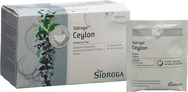 Produktbild Sidroga Wellness Ceylon Tee Beutel (34 g)