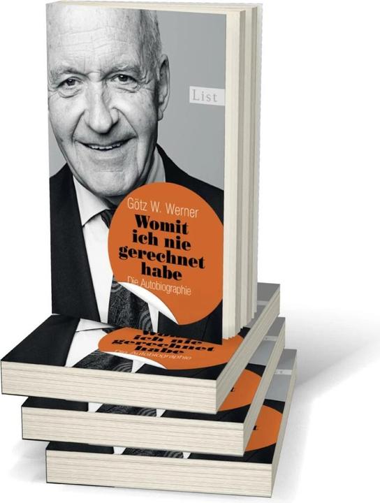 Produktbild Womit ich nie gerechnet habe (Deutsch, Götz W. Werner, 2015)