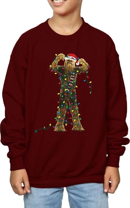 Produktbild Star Wars Chewbacca Christmas Lights Sweatshirt Jungen (152, 158)