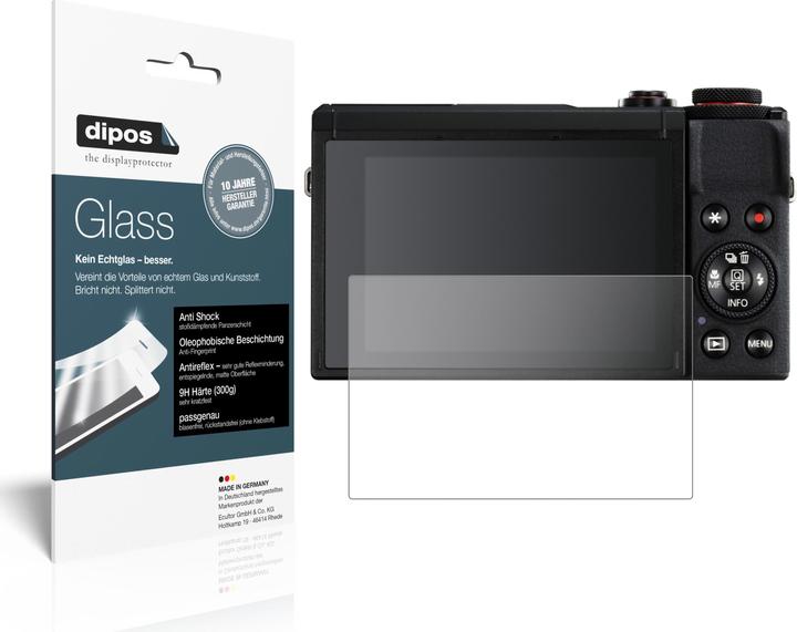 Produktbild Dipos Displayschutz Anti-Shock (Displayschutz, PowerShot G7X Mark III)