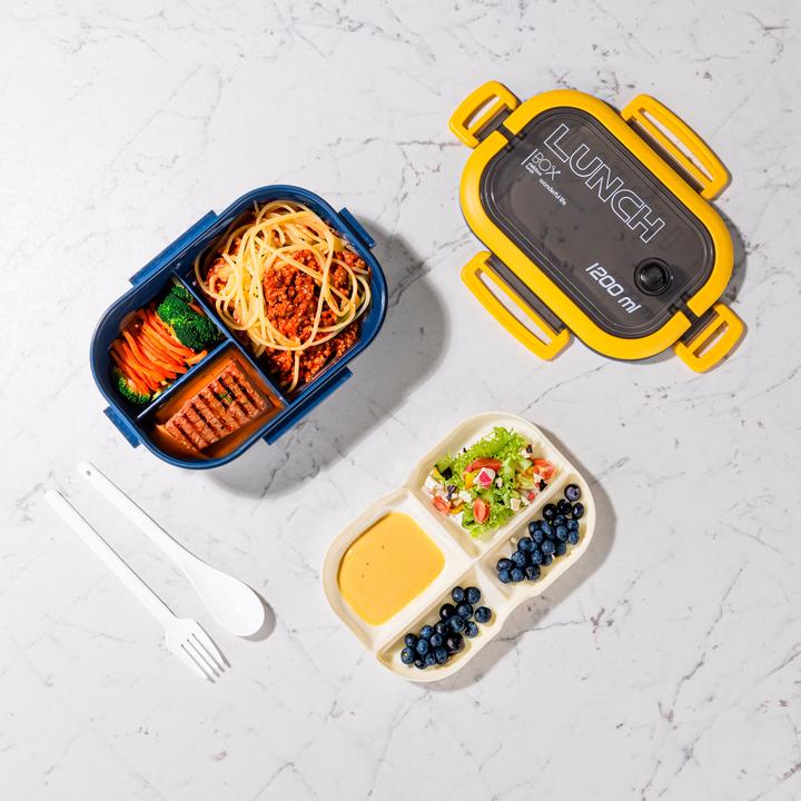Produktbild Rewe Lunchbox, 1200ml, 6 Fächer