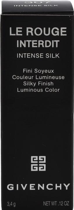 Produktbild Givenchy Le Rouge Interdit Intense Silk Lipstick (#307 Grenat Initie)