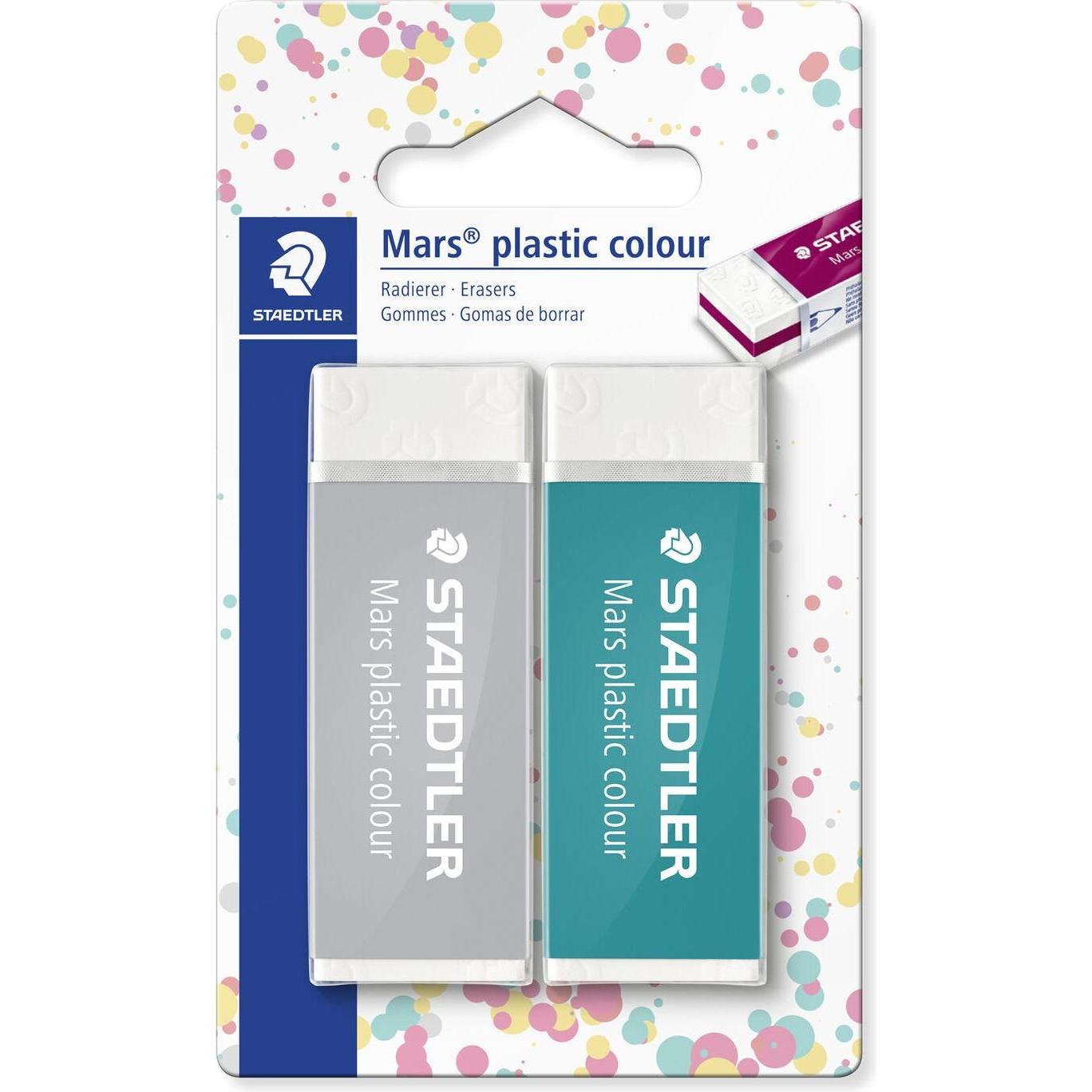 Thumbnail - Staedtler, Korrekturmittel, Mars plastic colour 526 50 E1 Radierer Blisterkarte mit 2 Radierern