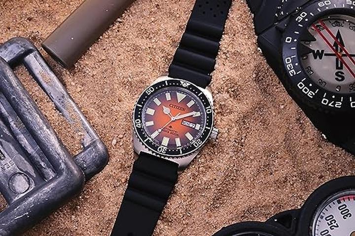 Actual product image Citizen NY0120-01Z Promaster Marine Automatic Mens Watch 41mm 20ATM (Diving watch, Sports watch, Analogue wristwatch, 41 mm)